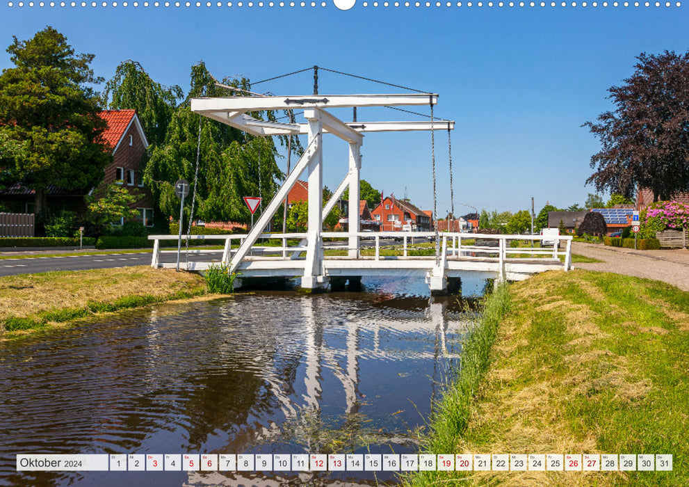 Rund um Papenburg (CALVENDO Wandkalender 2024)