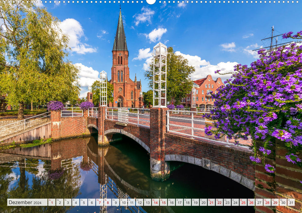 Rund um Papenburg (CALVENDO Wandkalender 2024)