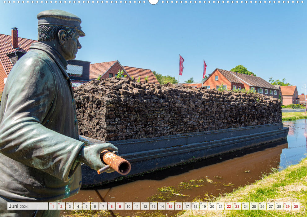 Rund um Papenburg (CALVENDO Wandkalender 2024)