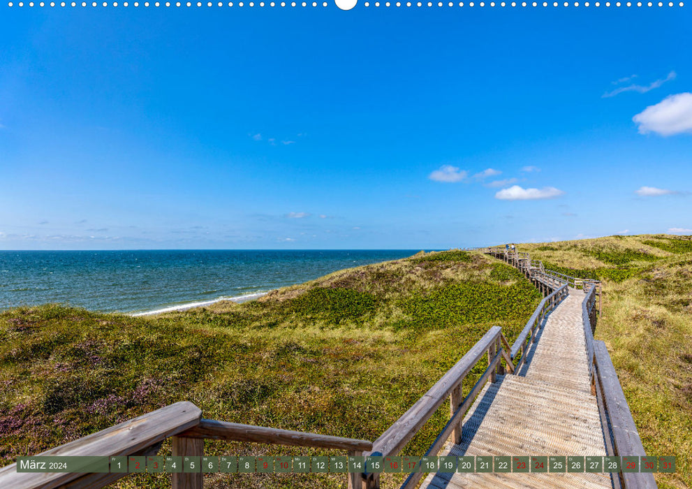 Enchanté par Sylt (calendrier mural CALVENDO 2024) 