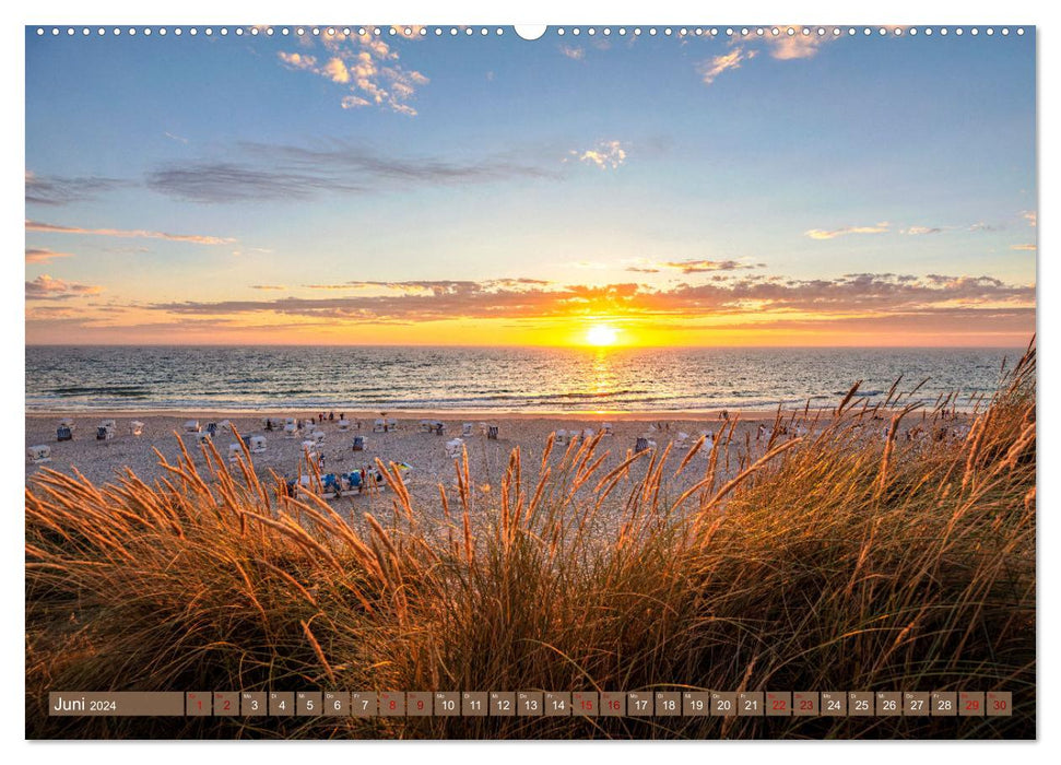 Verzaubert von Sylt (CALVENDO Wandkalender 2024)