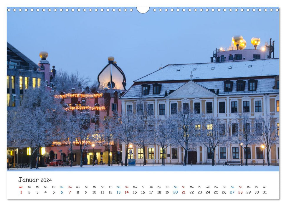 Typisch Magdeburg (CALVENDO Wandkalender 2024)