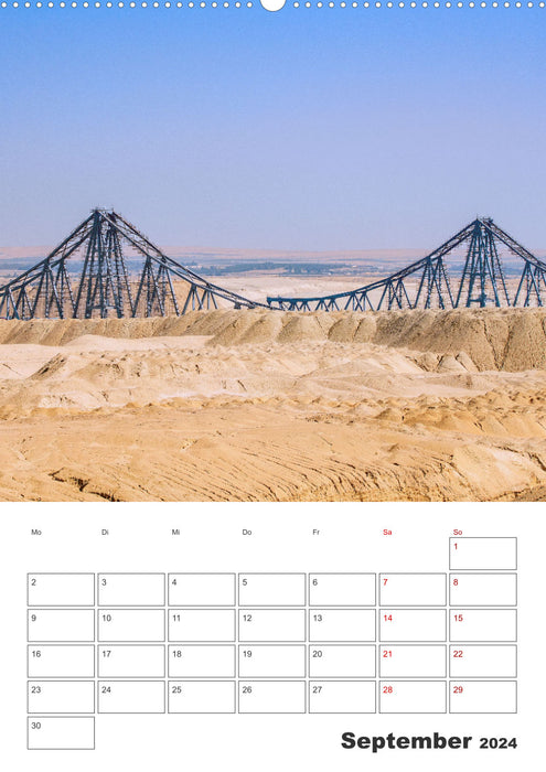 Canal de Suez – Planificateur de vacances (Calvendo mural 2024) 