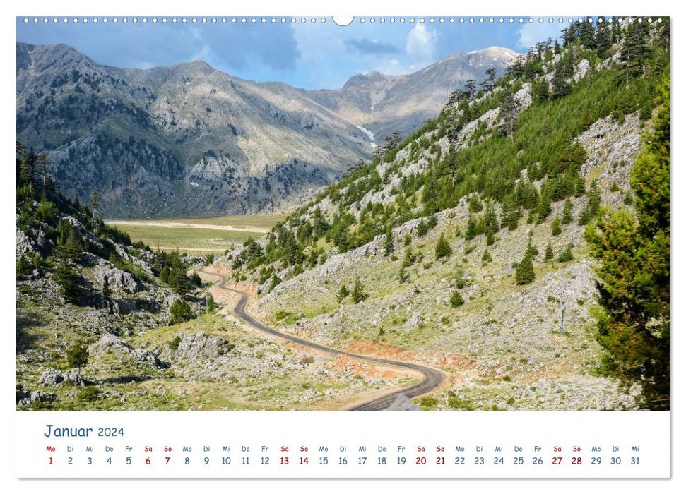 Die Südtürkei entdecken (CALVENDO Premium Wandkalender 2024)