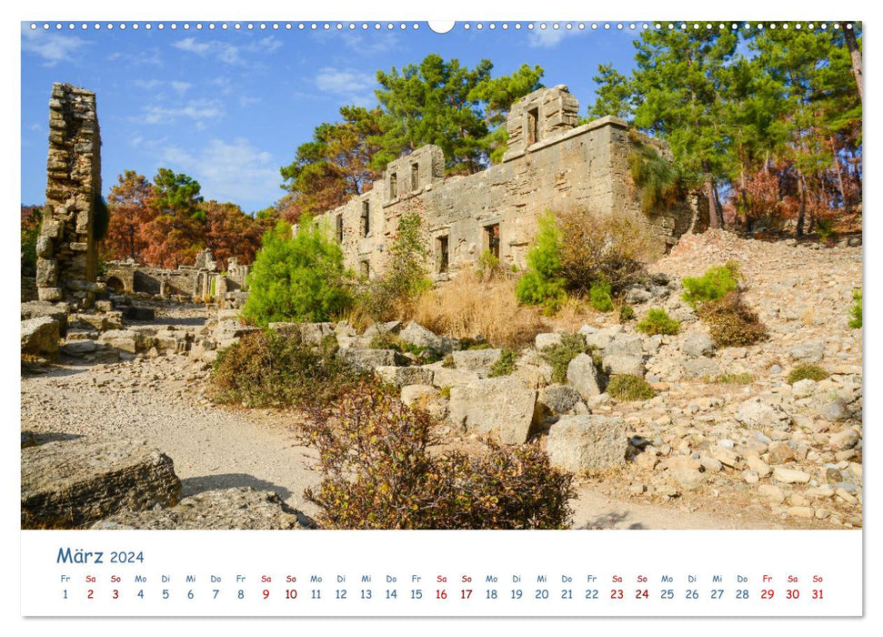 Découvrez le sud de la Turquie (Calvendo Premium Wall Calendar 2024) 