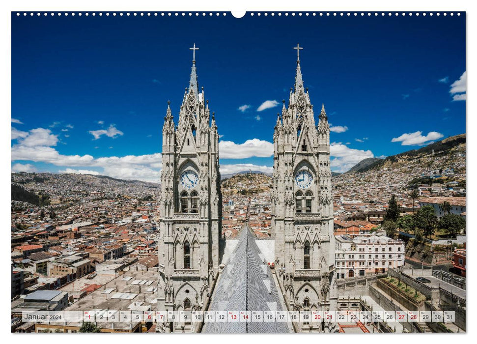 Südamerika - Von Quito nach Rio (CALVENDO Premium Wandkalender 2024)