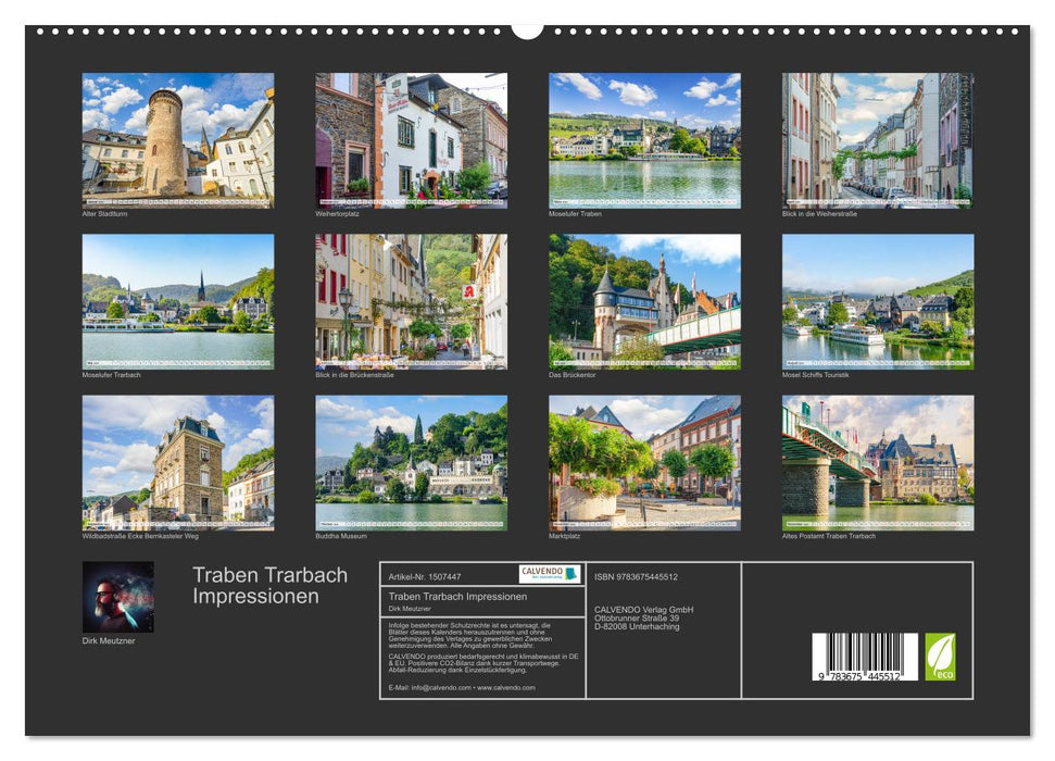 Traben Trarbach Impressionen (CALVENDO Premium Wandkalender 2024)