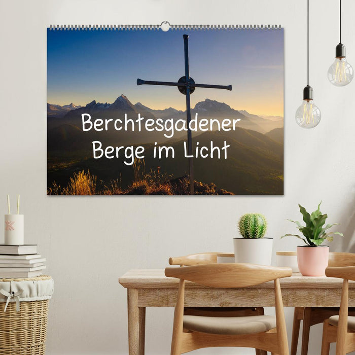 Berchtesgaden mountains in light (CALVENDO wall calendar 2024) 