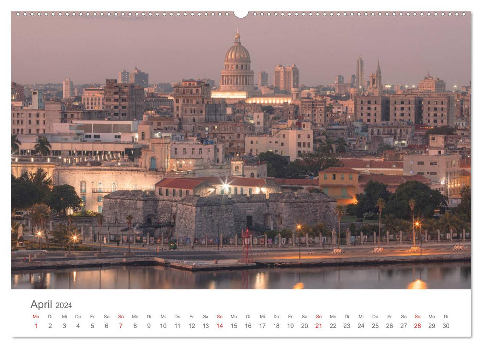 Kuba, karibische Träume (CALVENDO Wandkalender 2024)