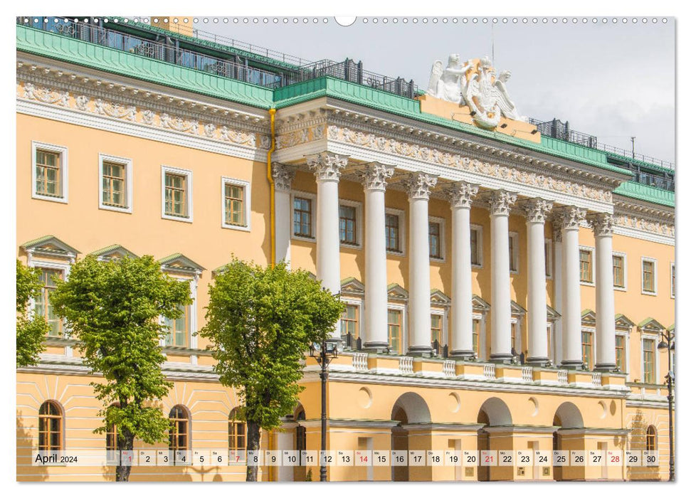 St. Petersburg - Historische Altstadt (CALVENDO Wandkalender 2024)