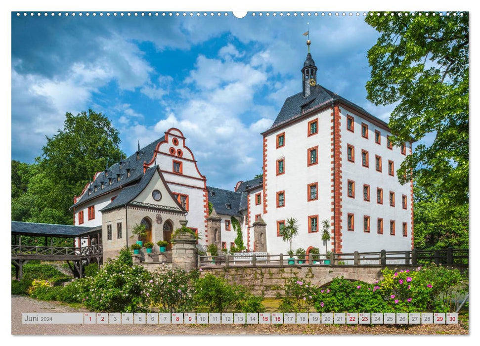 Thüringen Freistaat in Deutschlands Mitte (CALVENDO Wandkalender 2024)