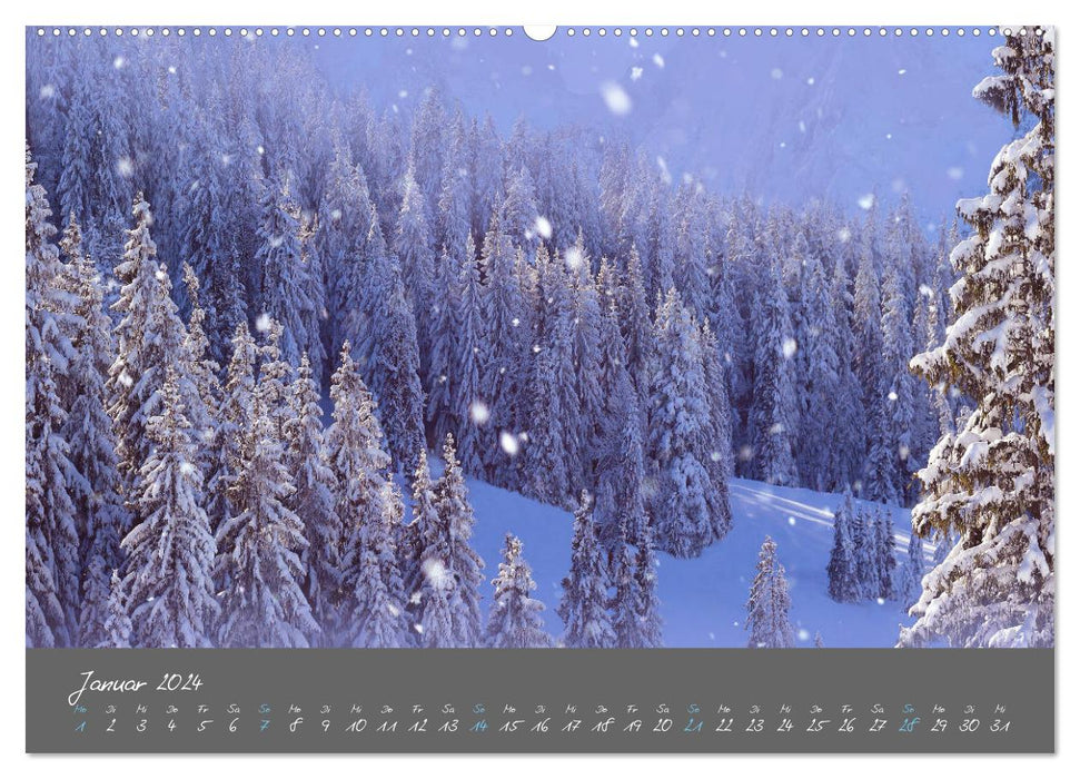 Romantisches Südtirol (CALVENDO Premium Wandkalender 2024)