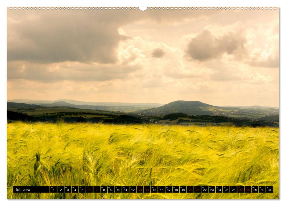 Nos Monts Métallifères (Calendrier mural CALVENDO Premium 2024) 