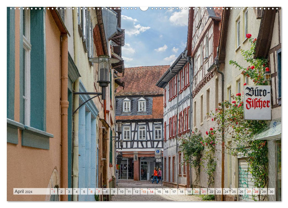 Bensheim Impressionen (CALVENDO Wandkalender 2024)