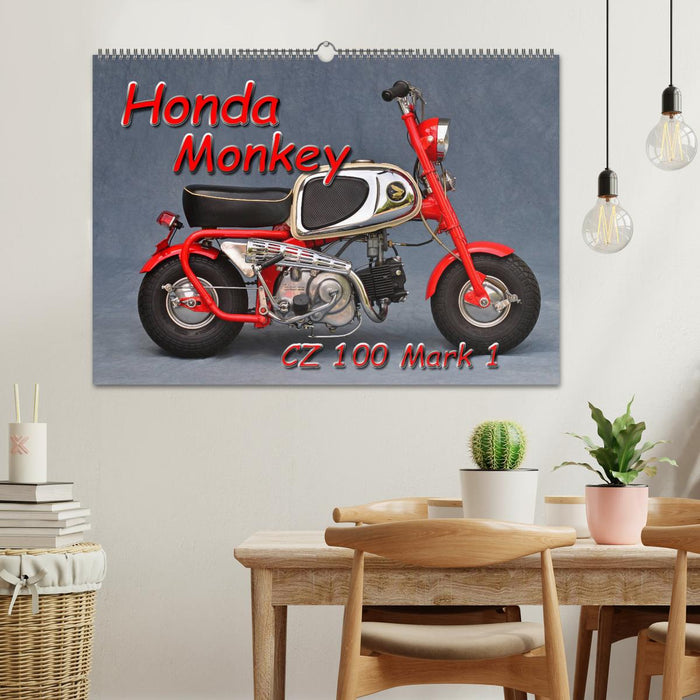 Honda Monkey CZ Mark 1 (calendrier mural CALVENDO 2024) 