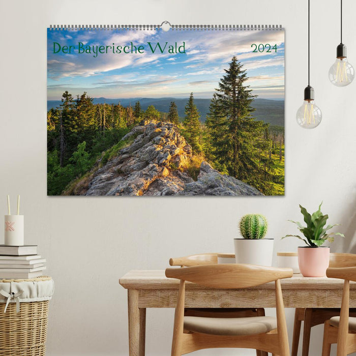 Der Bayerische Wald (CALVENDO Wandkalender 2024)