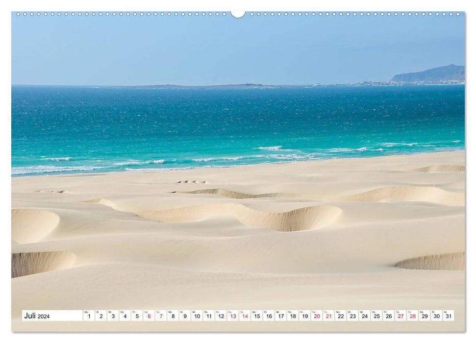 Boa Vista - die drittgrößte Kapverdische Insel (CALVENDO Premium Wandkalender 2024)