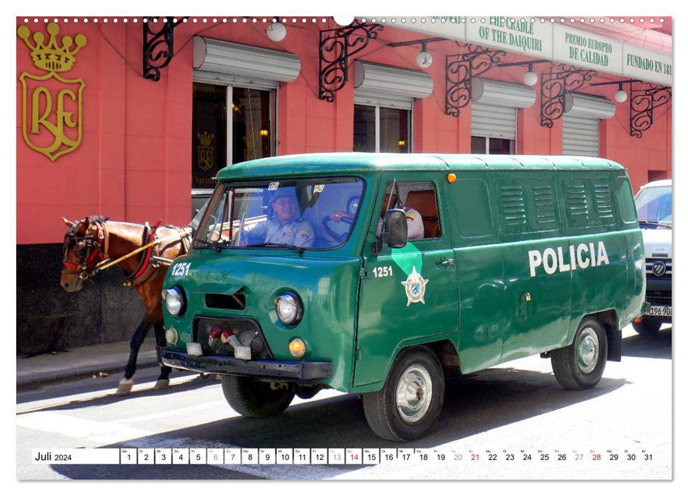 Auto-Legende UAZ-452 - Russlands Brotlaib auf Rädern (CALVENDO Premium Wandkalender 2024)