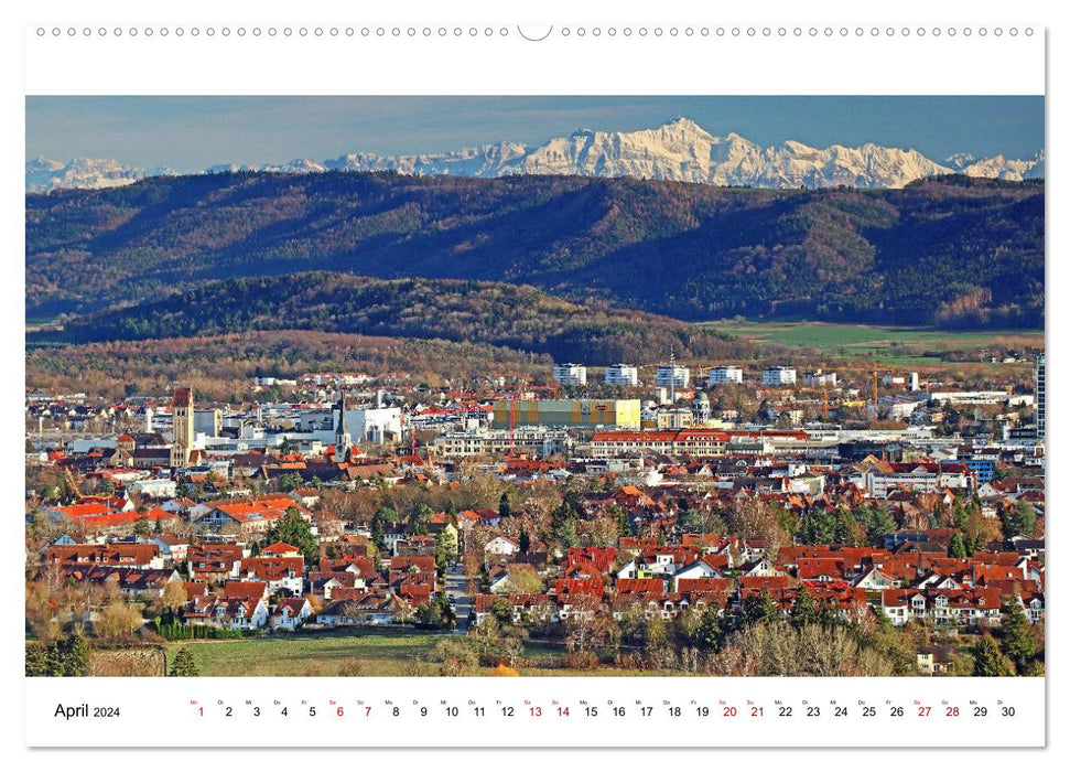 Hegau und See (CALVENDO Premium Wandkalender 2024)
