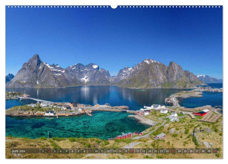 Die Farben Skandinaviens (CALVENDO Premium Wandkalender 2024)