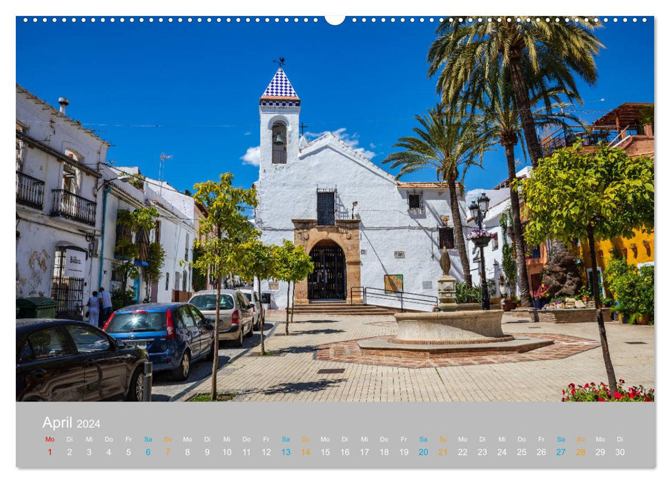 Marbella - andalusische Mittelmeerküste (CALVENDO Premium Wandkalender 2024)