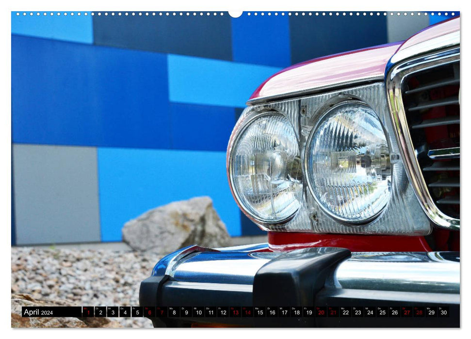 Ein Stern für Amerika - Mercedes Benz 560 SL (CALVENDO Wandkalender 2024)