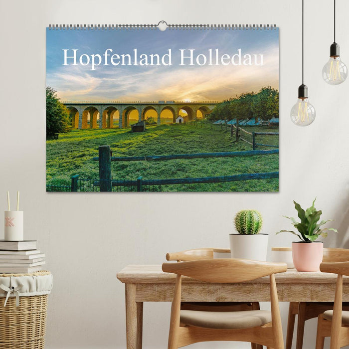 Hopfenland Holledau (CALVENDO Wandkalender 2024)