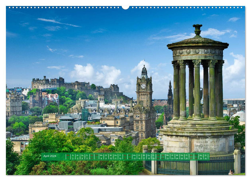 Schottlands Burgen und Schlösser (CALVENDO Wandkalender 2024)