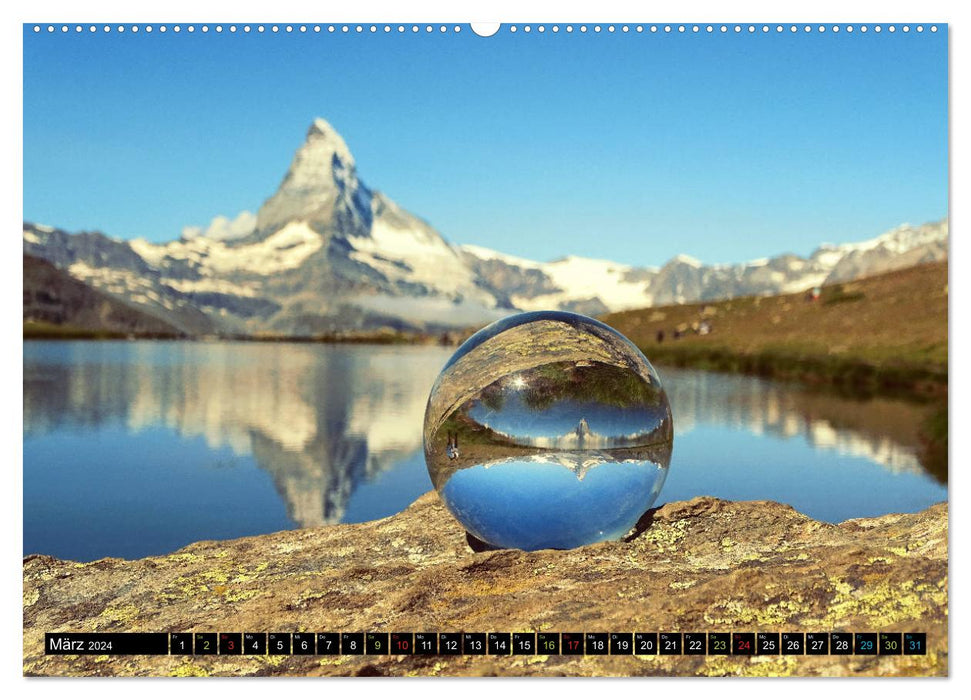 Und ewig lockt das Matterhorn (CALVENDO Wandkalender 2024)