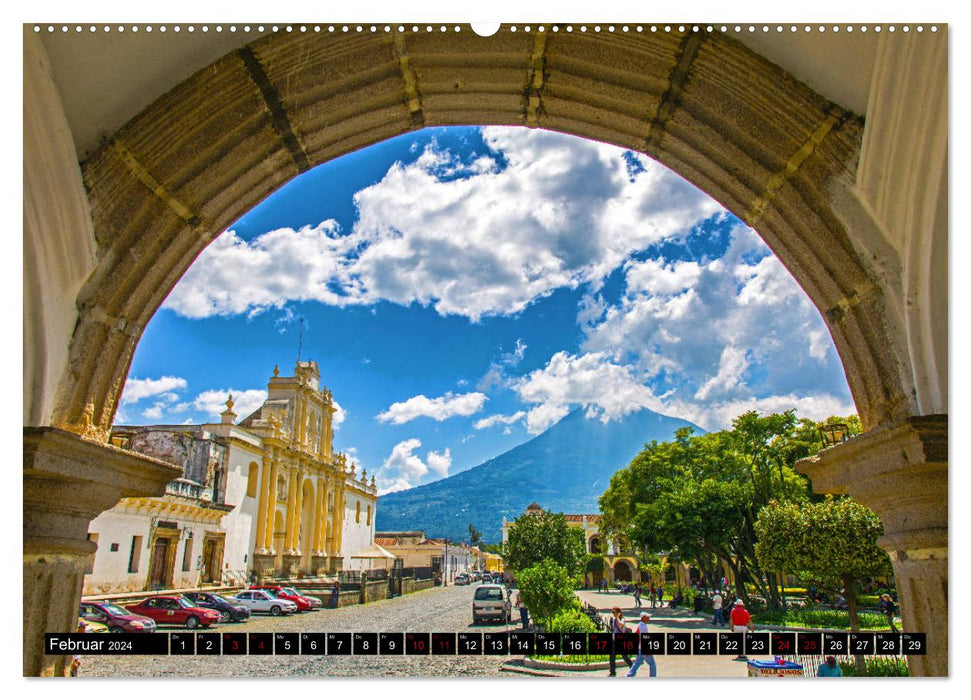 Guatemala - das Herz des Mayareiches (CALVENDO Wandkalender 2024)