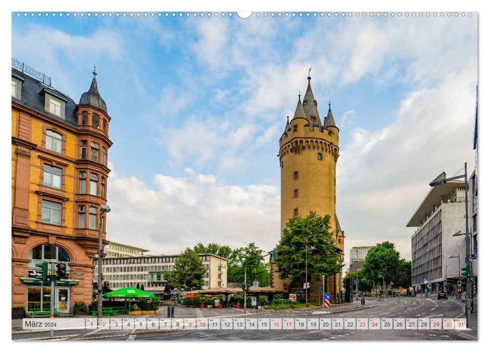 Frankfurt am Main Impressionen (CALVENDO Wandkalender 2024)