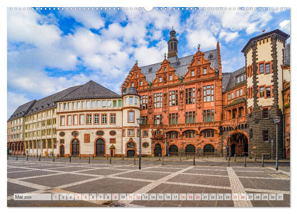 Frankfurt am Main Impressionen (CALVENDO Wandkalender 2024)