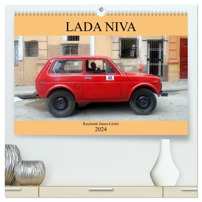 LADA NIVA - Coureur d'endurance russe (Calendrier mural CALVENDO Premium 2024) 