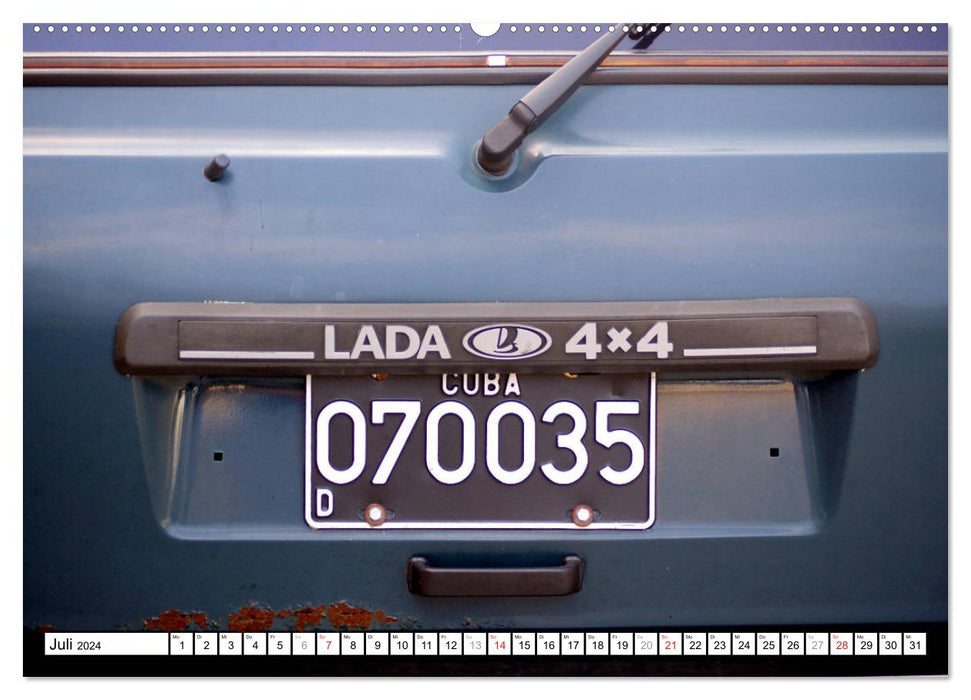LADA NIVA - Russlands Dauer-Läufer (CALVENDO Premium Wandkalender 2024)