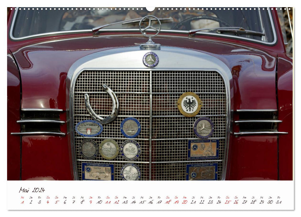 Classic with star (CALVENDO Premium wall calendar 2024) 