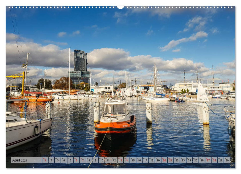 Tricity - Gdansk, Gdynia, Sopot (Calvendo Premium Wall Calendar 2024) 