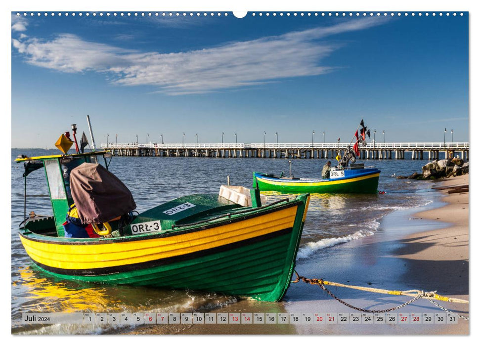 Tricity - Gdansk, Gdynia, Sopot (Calvendo Premium Wall Calendar 2024) 