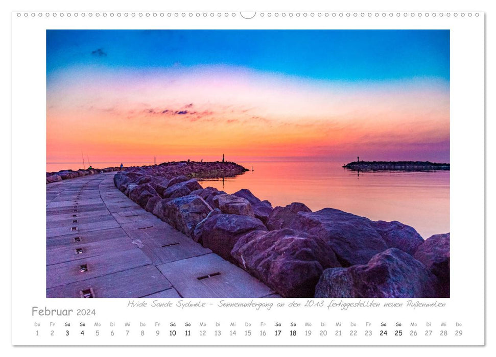 Longing for West Jutland (CALVENDO Premium Wall Calendar 2024) 