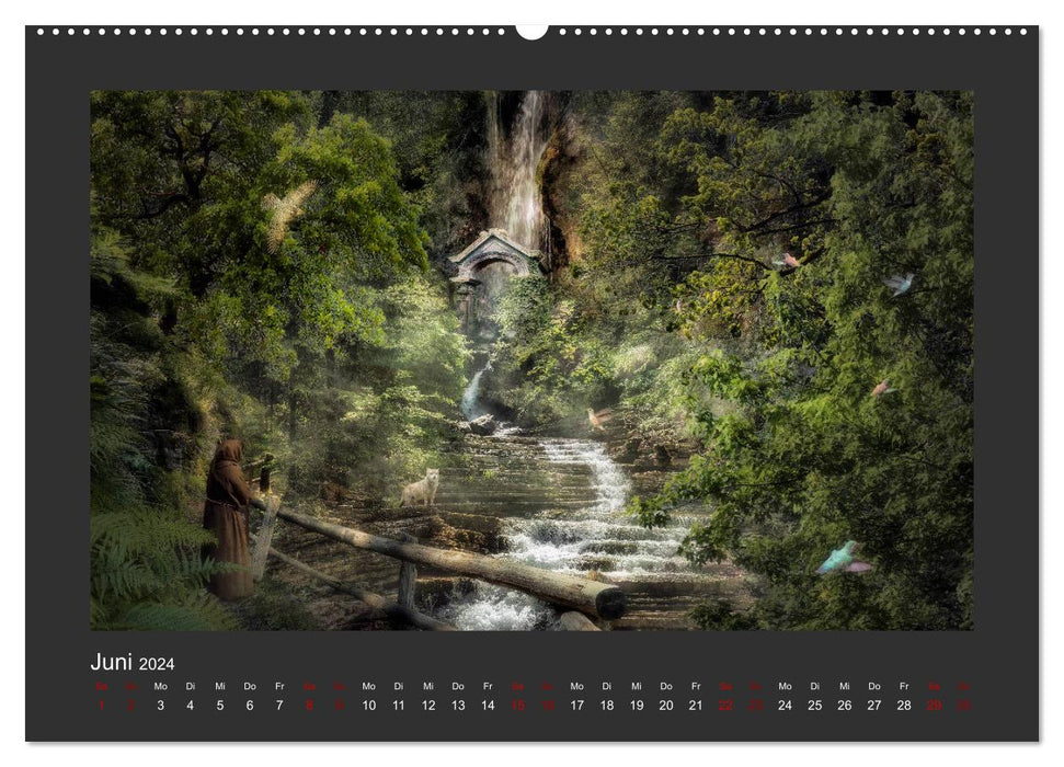 Journey through the forgotten land (CALVENDO Premium Wall Calendar 2024) 