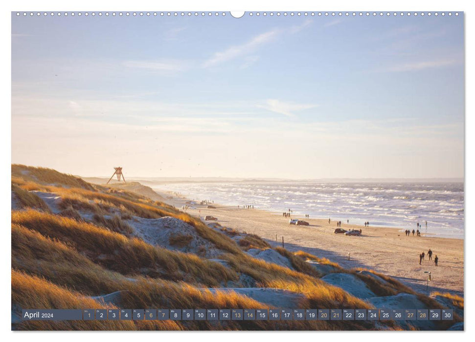 Jutland - Denmark's North Sea coast (CALVENDO Premium Wall Calendar 2024) 