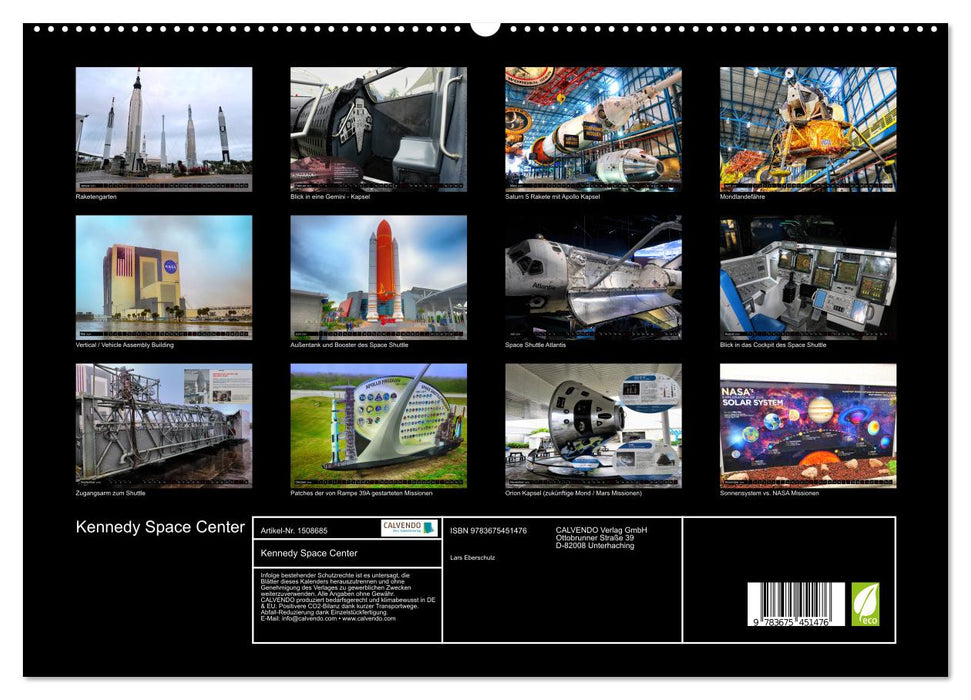 Kennedy Space Center (CALVENDO Premium Wandkalender 2024)
