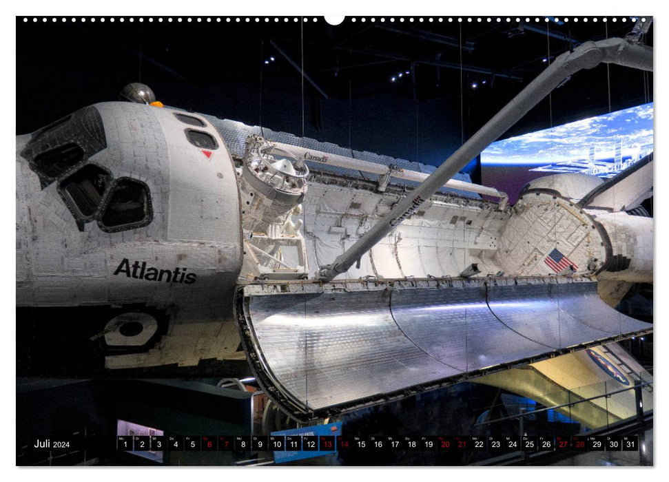Kennedy Space Center (CALVENDO Premium Wall Calendar 2024) 