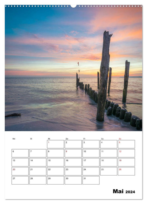 Rügen Island - Wild beauty on the Baltic Sea (CALVENDO Premium Wall Calendar 2024) 