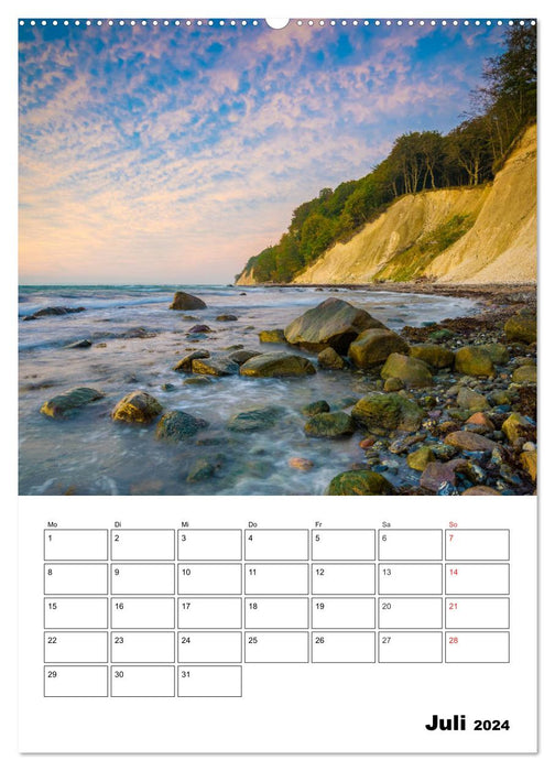 Insel Rügen - Wilde Schönheit an der Ostsee (CALVENDO Premium Wandkalender 2024)