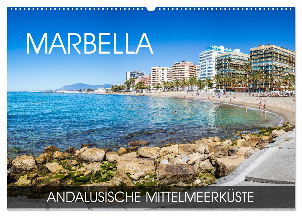 Marbella - andalusische Mittelmeerküste (CALVENDO Wandkalender 2024)