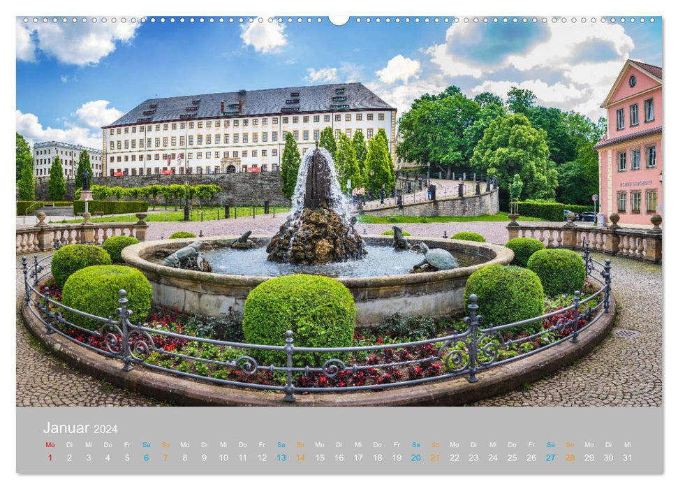 Gotha - between Baroque and Renaissance (CALVENDO wall calendar 2024) 