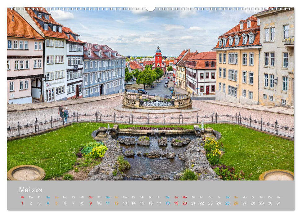 Gotha - entre baroque et Renaissance (calendrier mural CALVENDO 2024) 