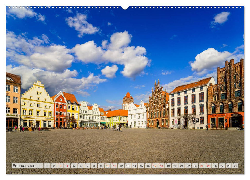 Mecklenburg Western Pomerania Impressions (CALVENDO Wall Calendar 2024) 