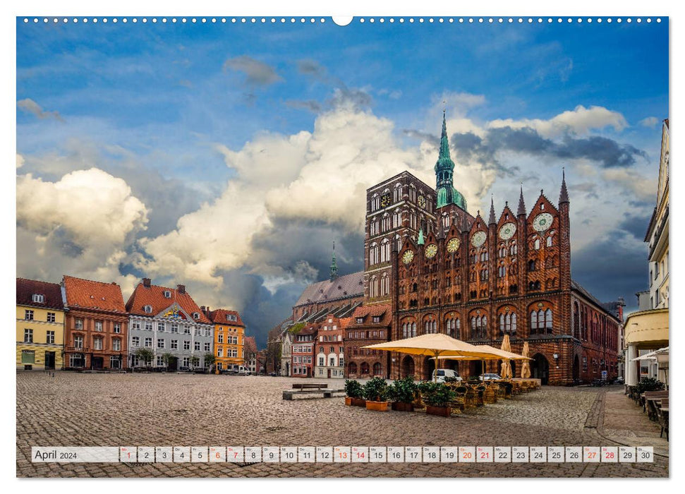 Mecklenburg Western Pomerania Impressions (CALVENDO Wall Calendar 2024) 