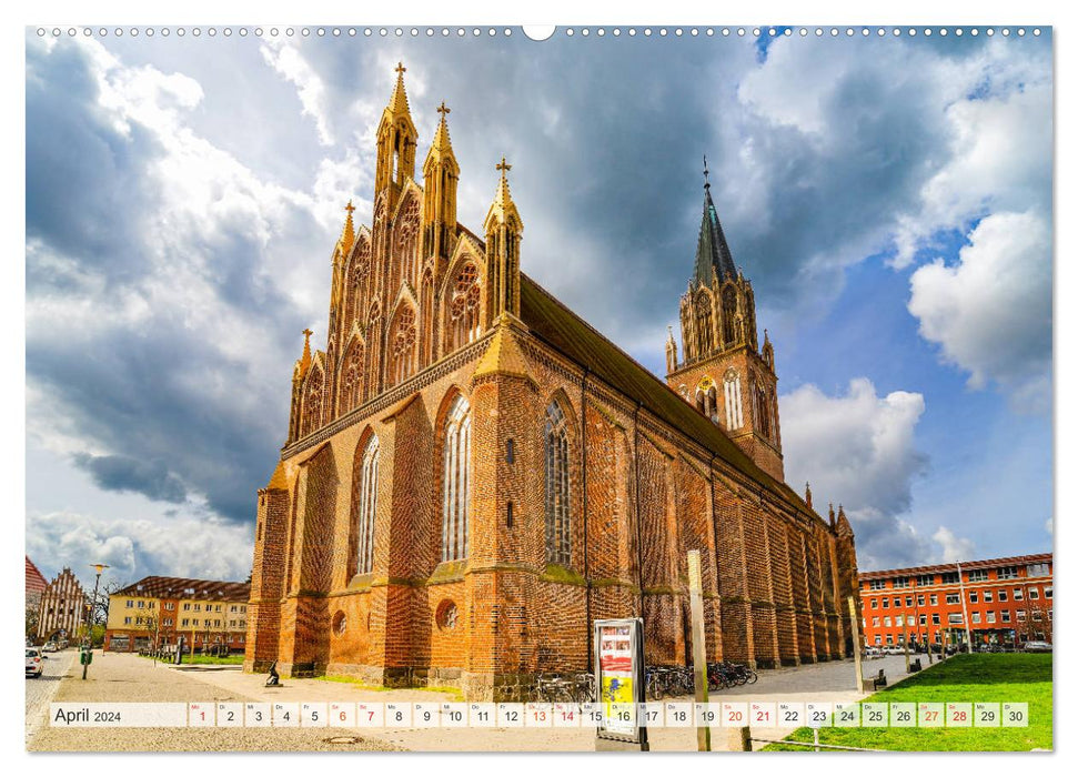 Neubrandenburg impressions (CALVENDO wall calendar 2024) 